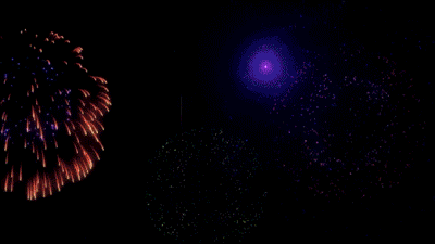 Gif animé feux d'artifices 122